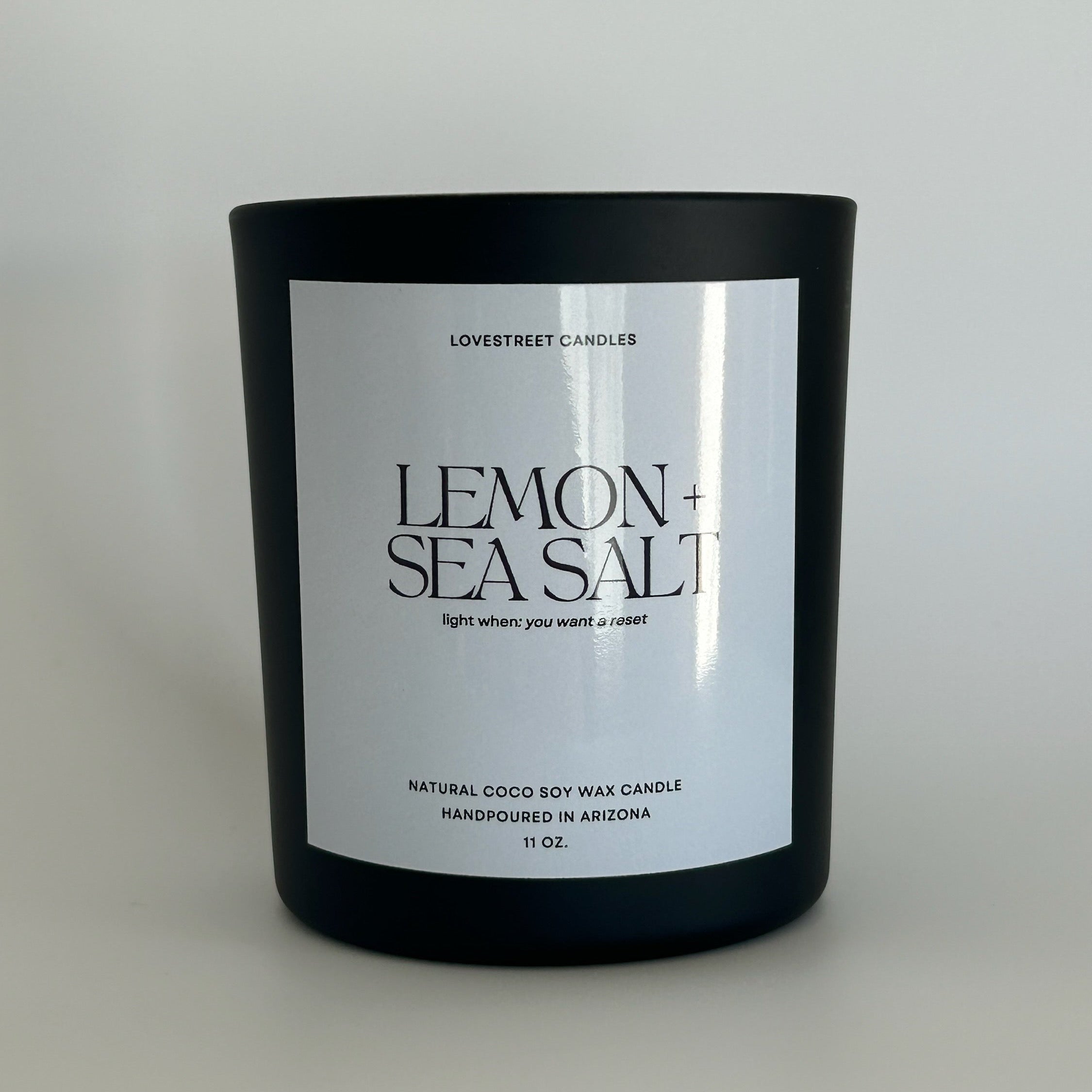Lemon + Sea Salt Candle